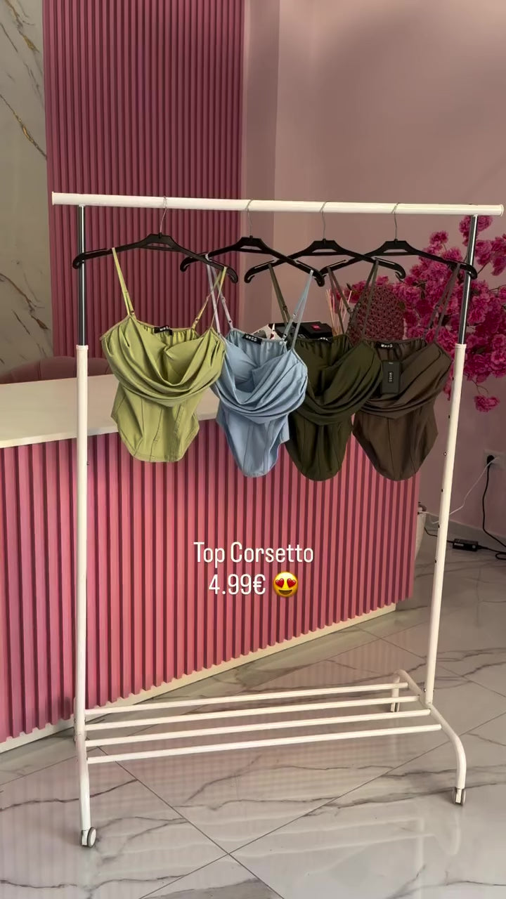 Top corsetto