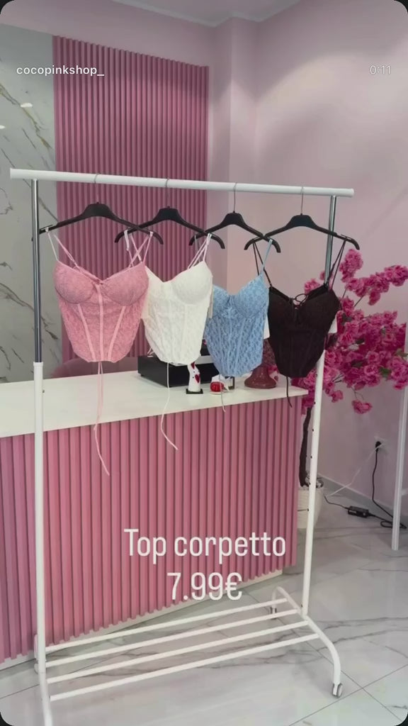 Top Corsetto