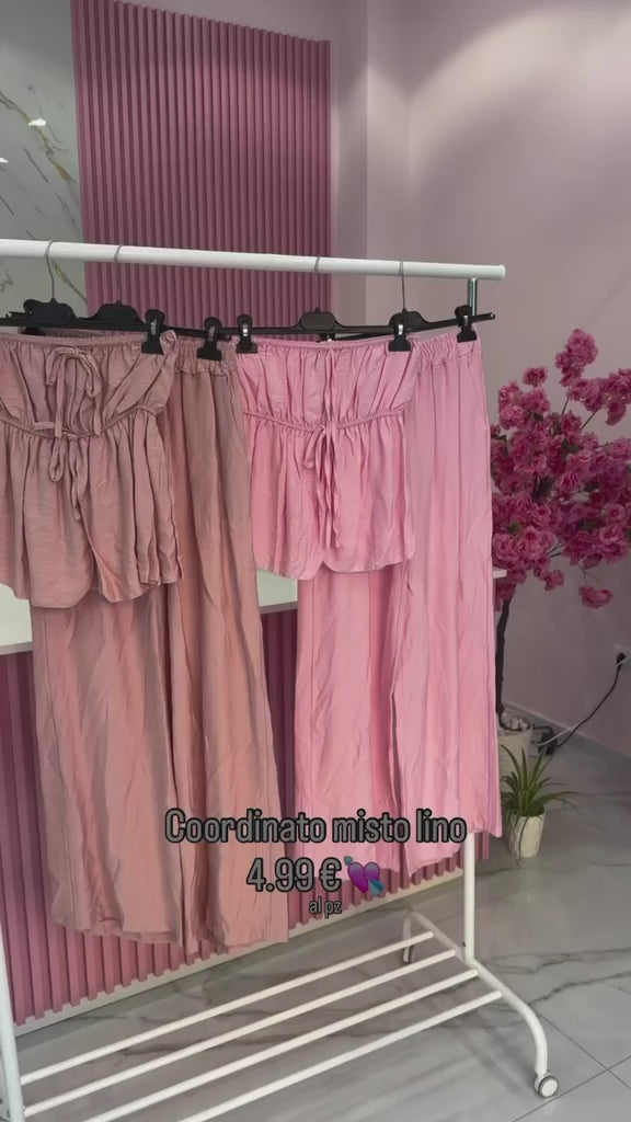 Coordinato Misto Lino
