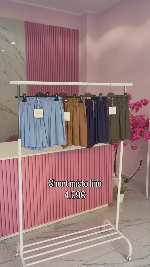 Shorts Misto Lino